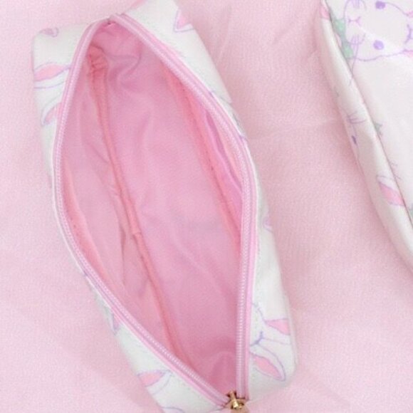 Milkjoy Rabbit Cosmetic Case Hologram Heart Cherry - Picture 2 of 2